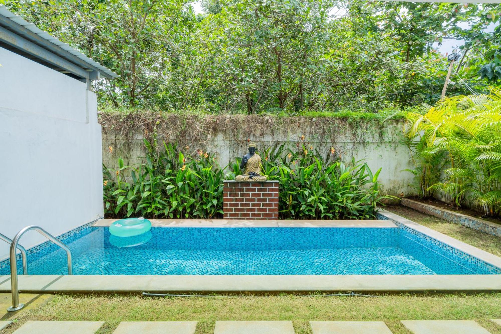 Elivaas 3 Bhk Pvt Pool & Bar - Villa Valerie Oxel المظهر الخارجي الصورة