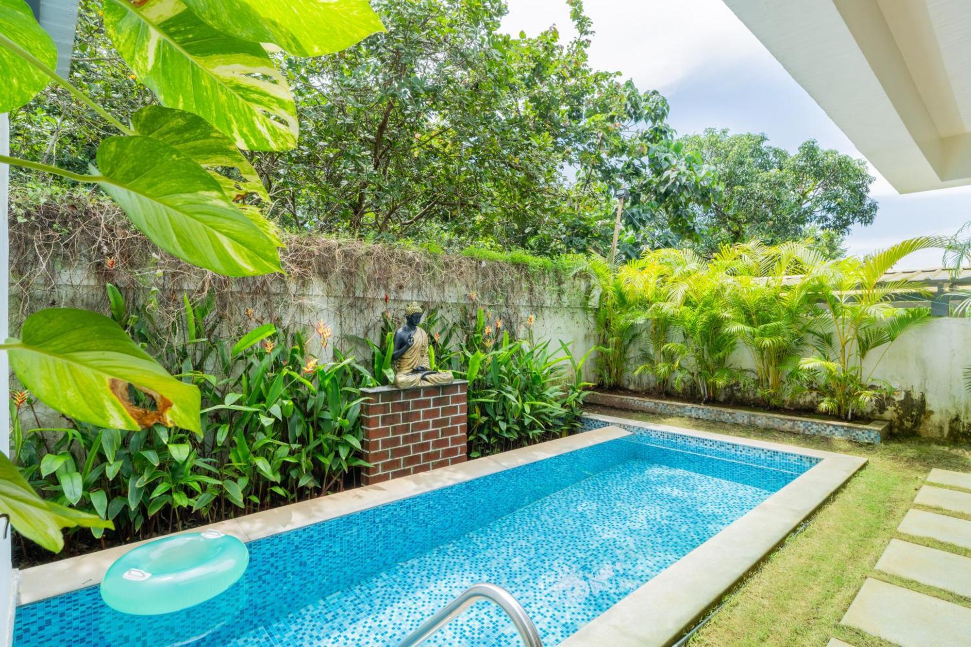 Elivaas 3 Bhk Pvt Pool & Bar - Villa Valerie Oxel المظهر الخارجي الصورة