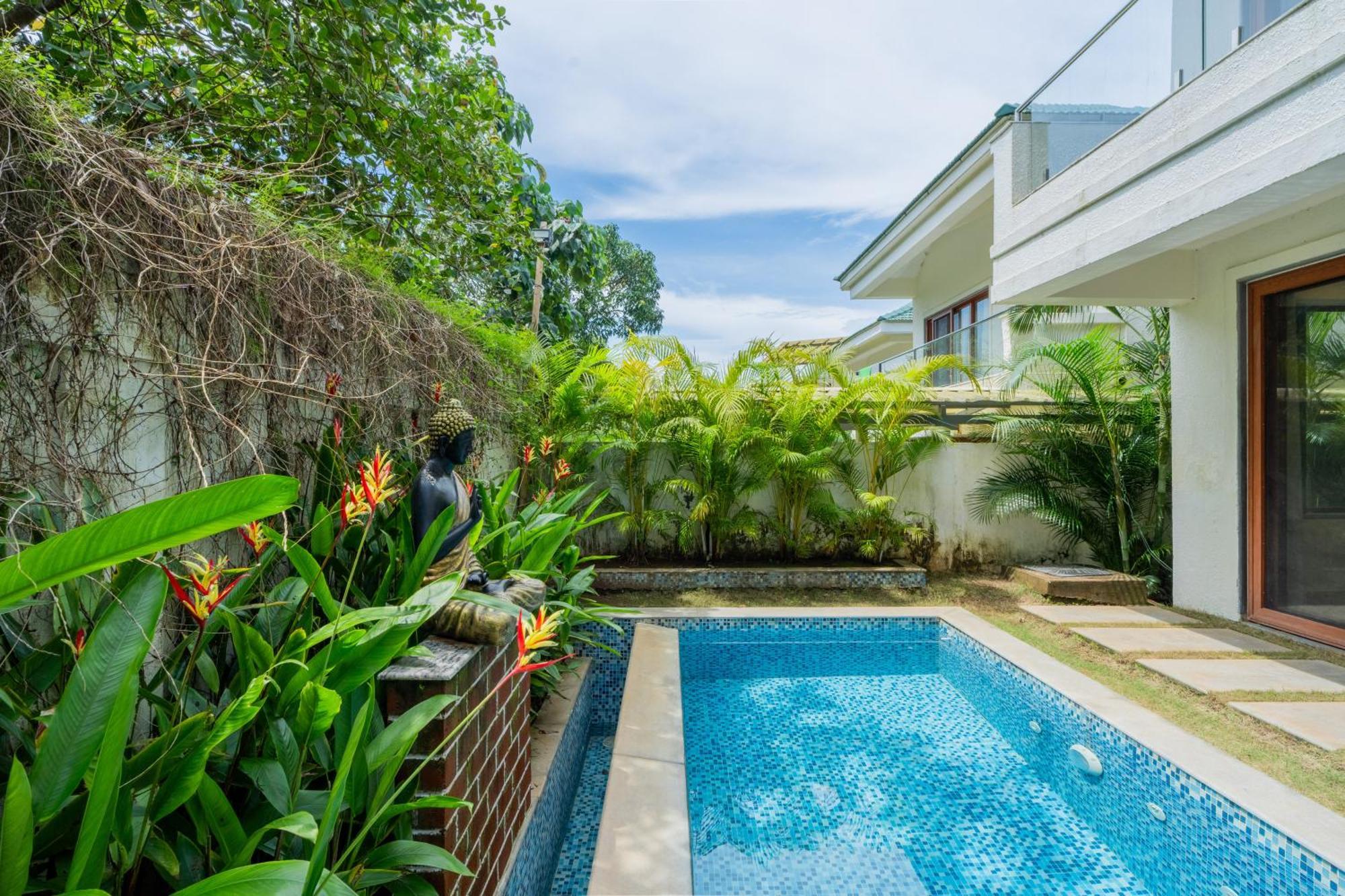 Elivaas 3 Bhk Pvt Pool & Bar - Villa Valerie Oxel المظهر الخارجي الصورة