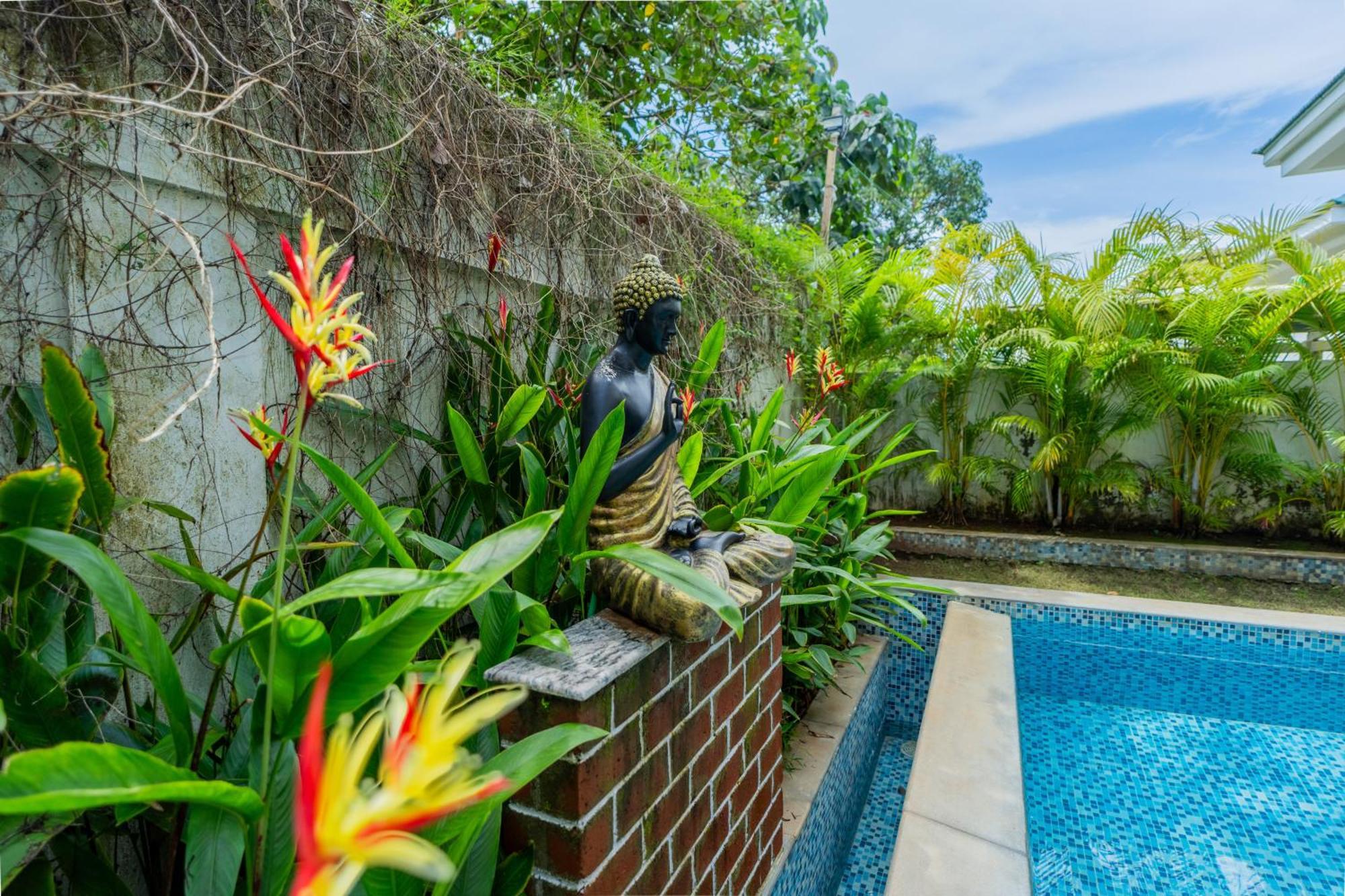Elivaas 3 Bhk Pvt Pool & Bar - Villa Valerie Oxel المظهر الخارجي الصورة
