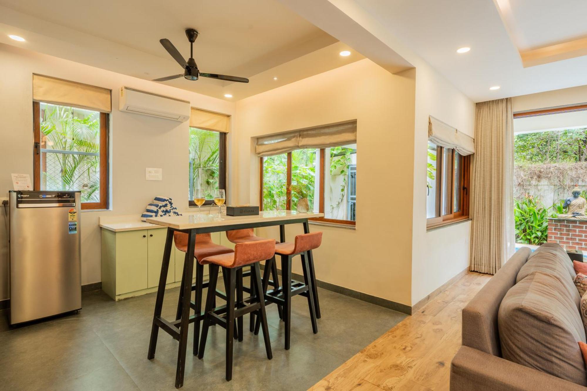 Elivaas 3 Bhk Pvt Pool & Bar - Villa Valerie Oxel المظهر الخارجي الصورة