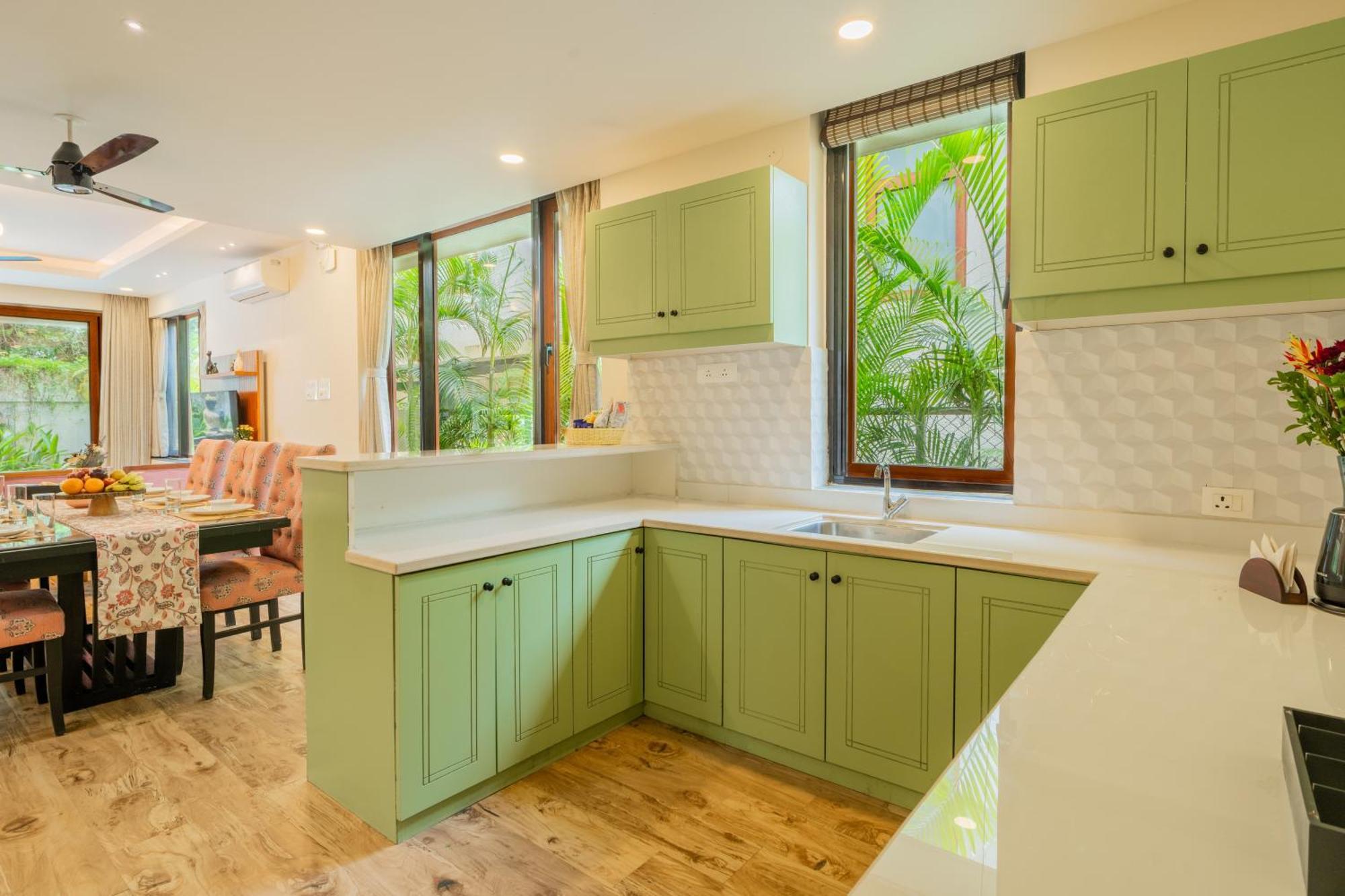 Elivaas 3 Bhk Pvt Pool & Bar - Villa Valerie Oxel المظهر الخارجي الصورة