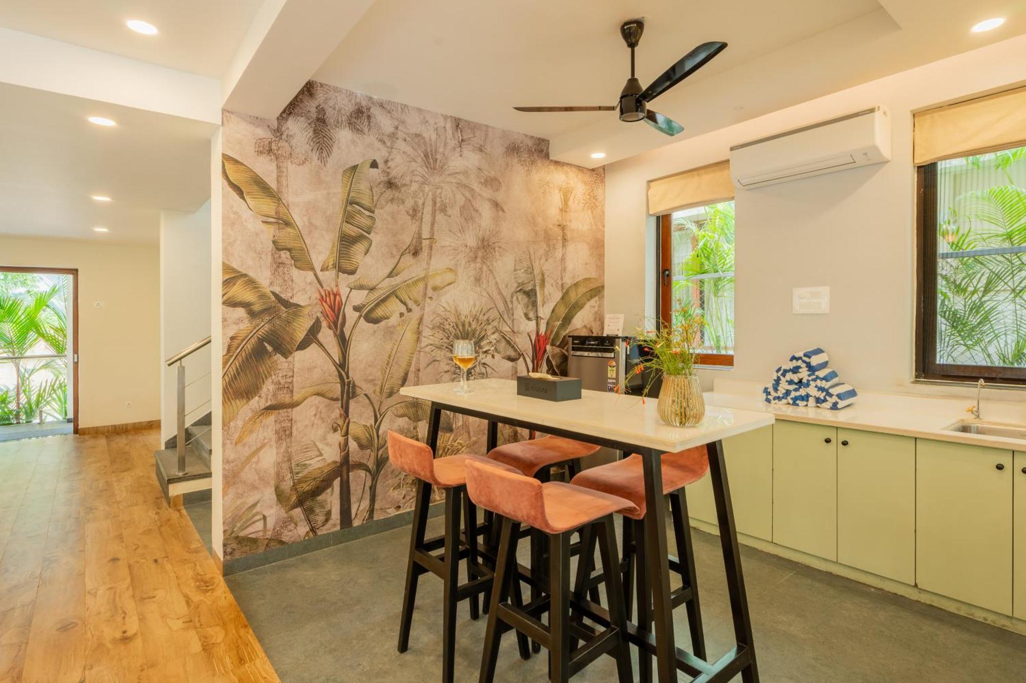 Elivaas 3 Bhk Pvt Pool & Bar - Villa Valerie Oxel المظهر الخارجي الصورة